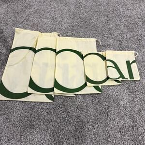 Set of 5 Caraway Pots Pans Dust Covers Protectors, Drawstring, New